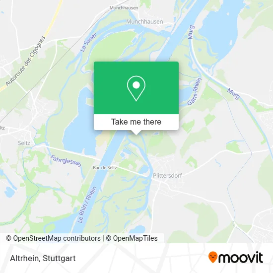 Altrhein map