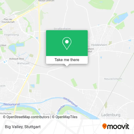 Big Valley map
