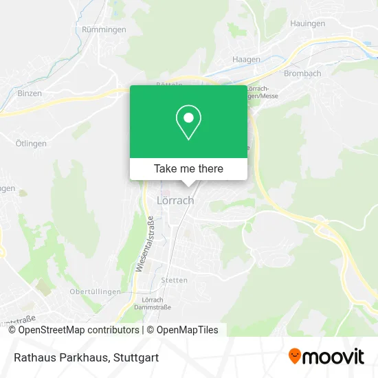 Rathaus Parkhaus map
