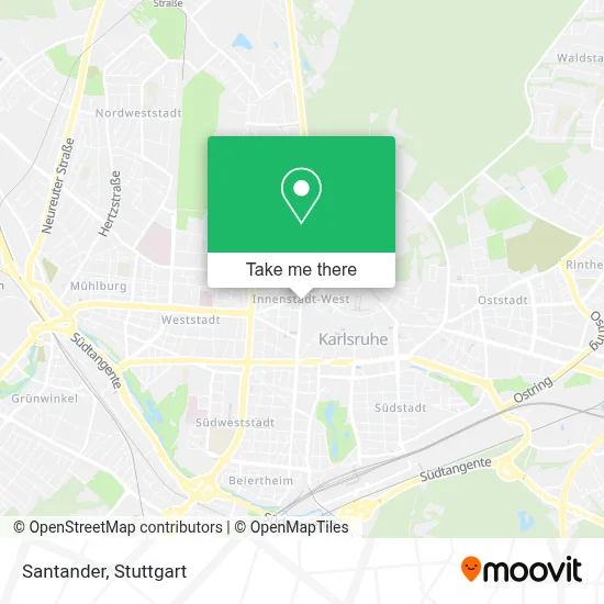 Santander map