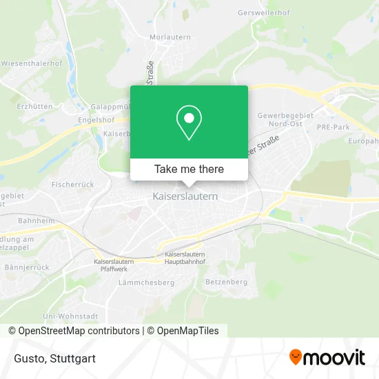 Gusto map