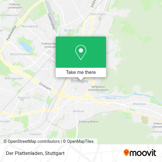 Der Plattenladen map