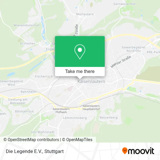 Die Legende E.V. map