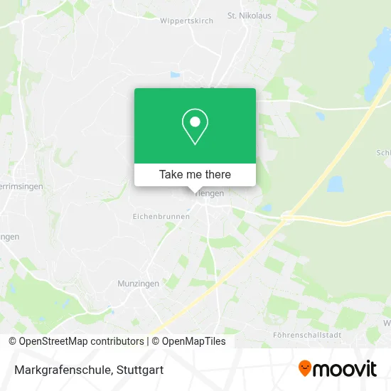 Markgrafenschule map