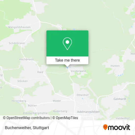 Buchenweiher map