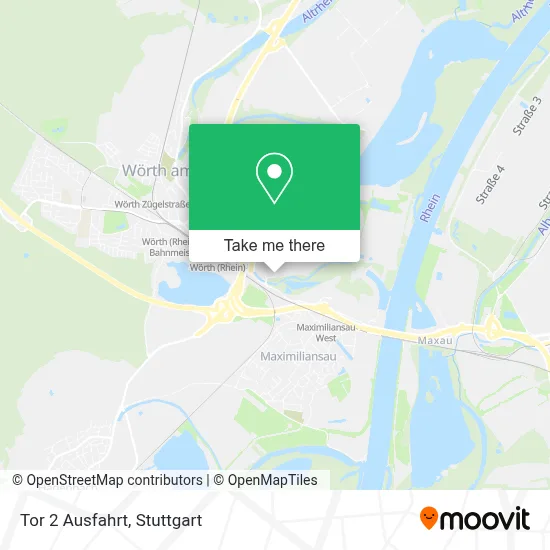 Tor 2 Ausfahrt map