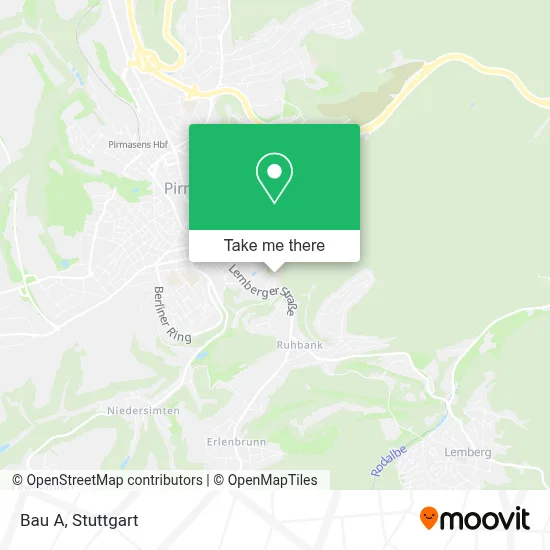 Bau A map