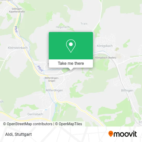 Aldi map