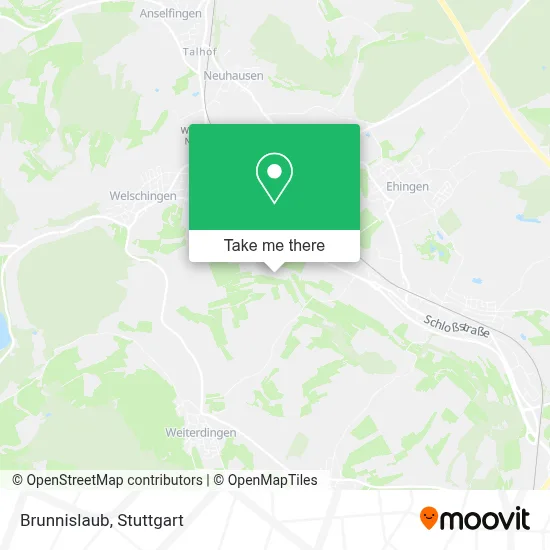 Brunnislaub map