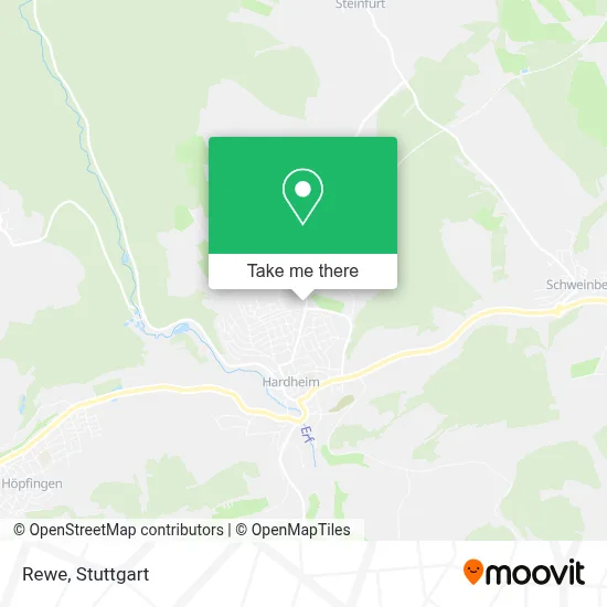 Rewe map