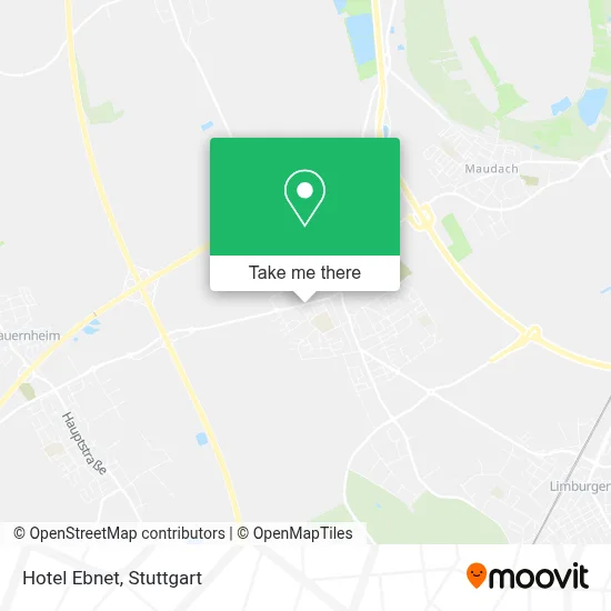 Hotel Ebnet map