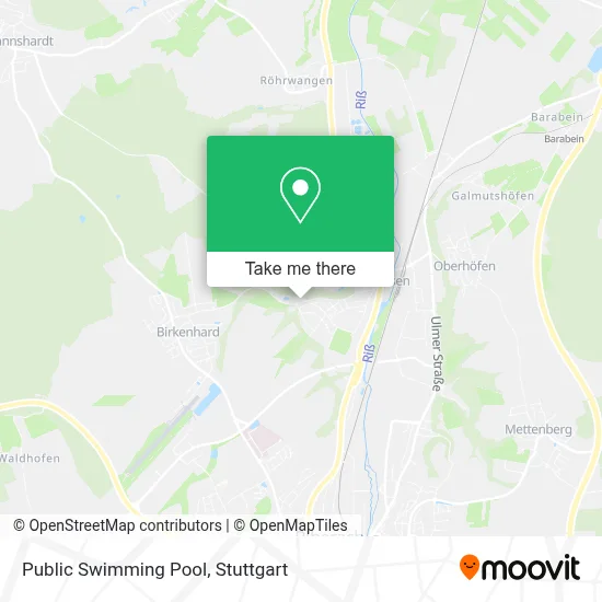 Freibad map