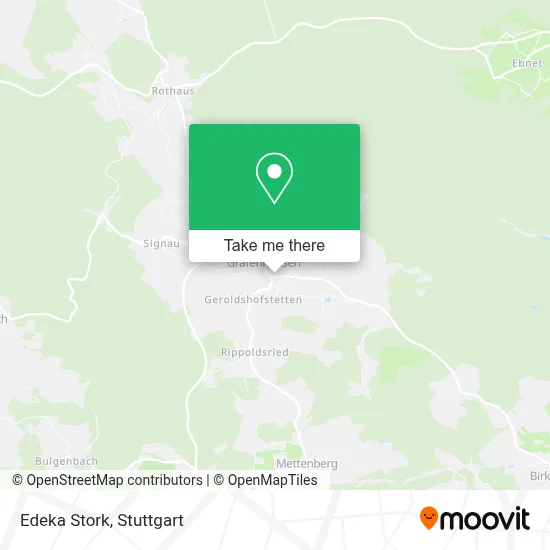 Edeka Stork map