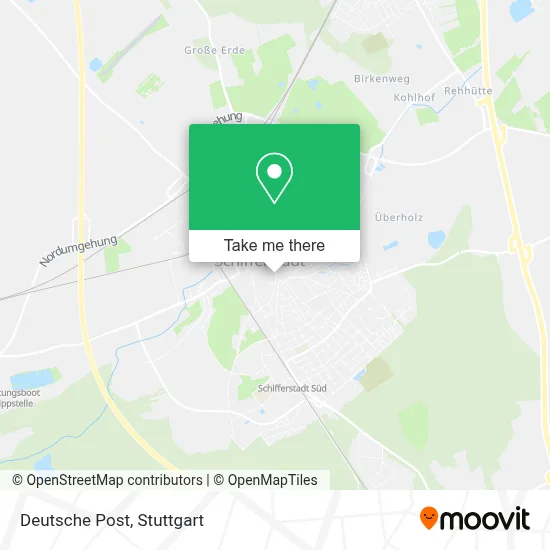 Deutsche Post map