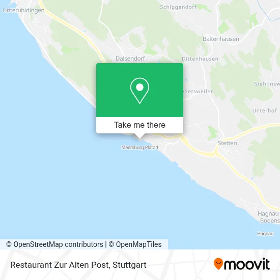 Restaurant Zur Alten Post map