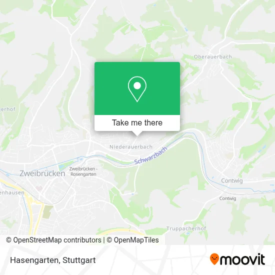 Hasengarten map