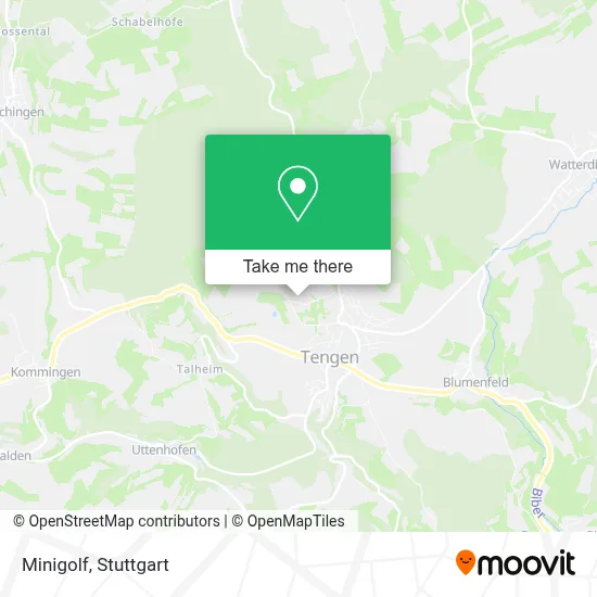Minigolf map