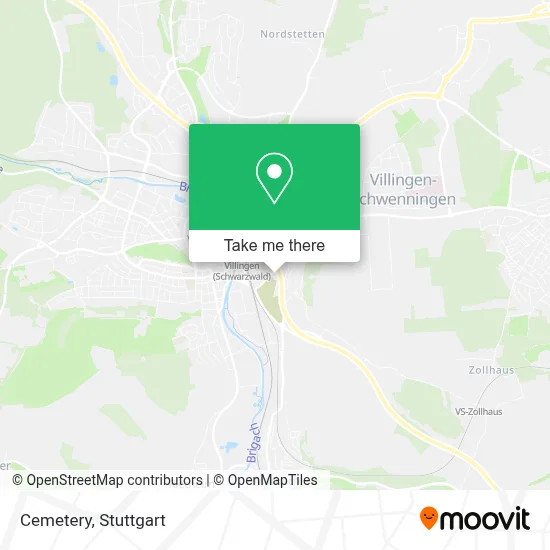 Friedhof map