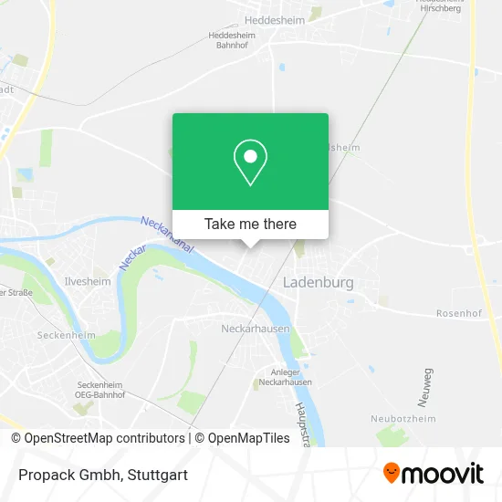 Propack Gmbh map