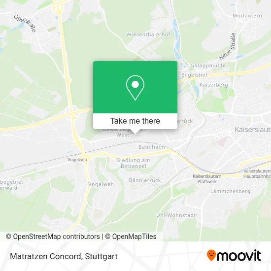 Matratzen Concord map