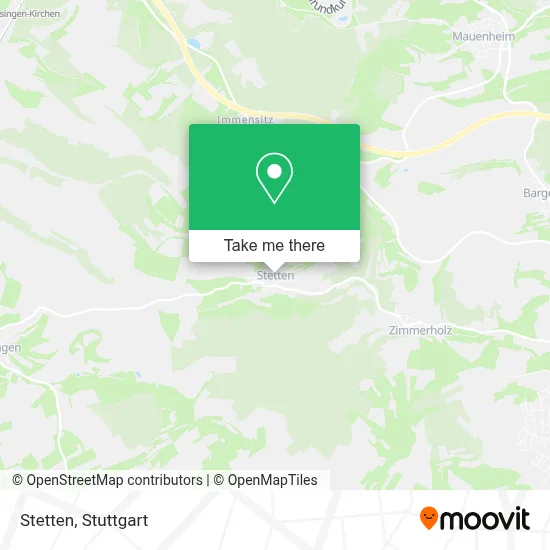 Stetten map