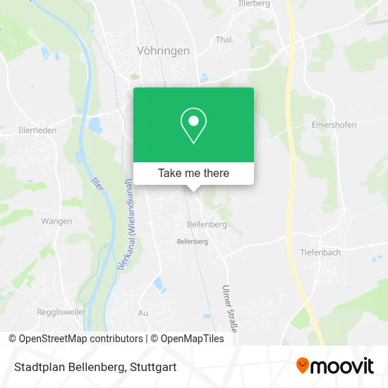 Stadtplan Bellenberg map