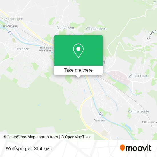 Wolfsperger map