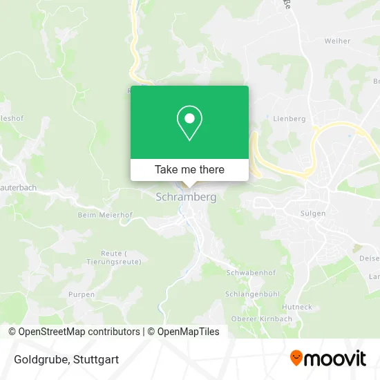 Goldgrube map