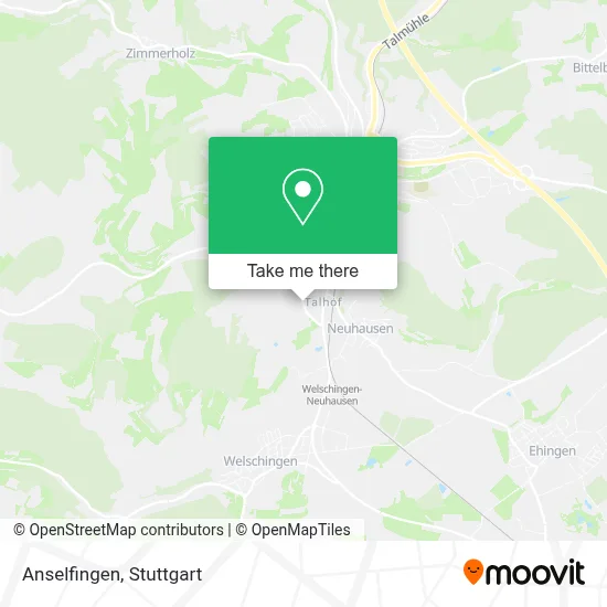 Anselfingen map