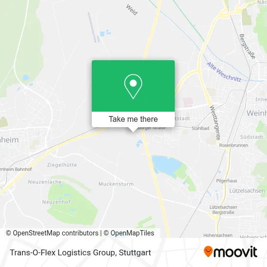 Trans-O-Flex Logistics Group map