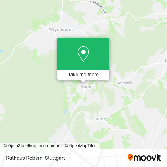 Rathaus Robern map
