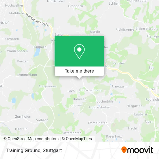 Trainingsplatz map