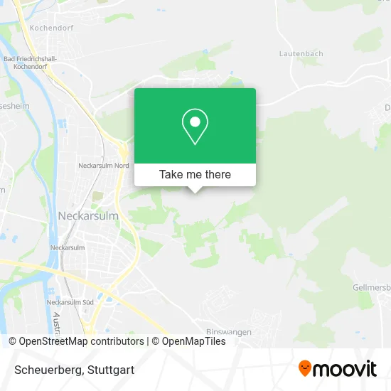 Scheuerberg map