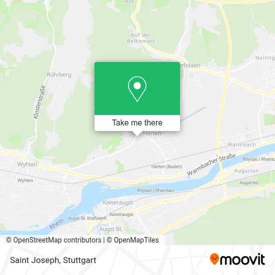 Sankt Josef map