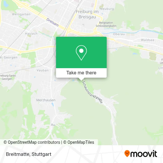 Breitmatte map