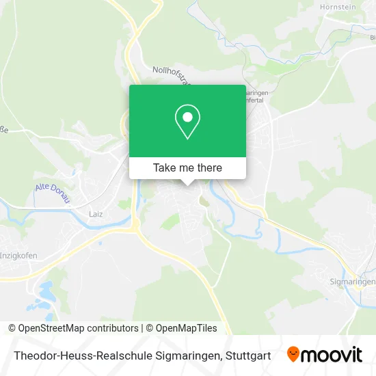 Theodor-Heuss-Realschule Sigmaringen map