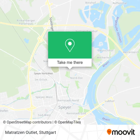 Matratzen Outlet map