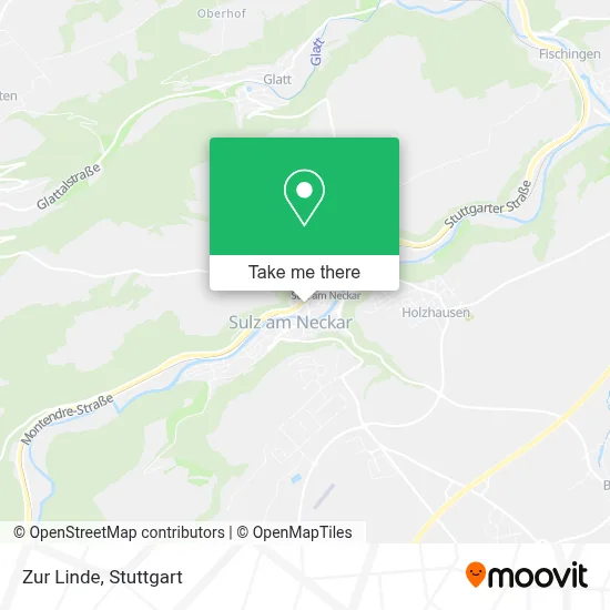 Zur Linde map