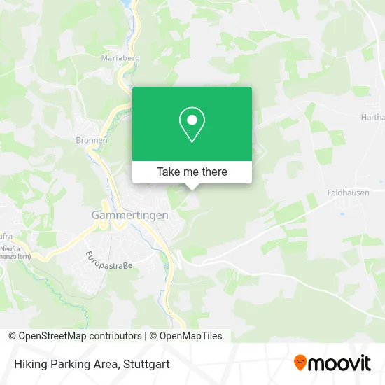 Wanderparkplatz map