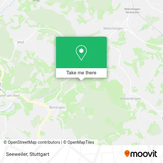 Seeweiler map