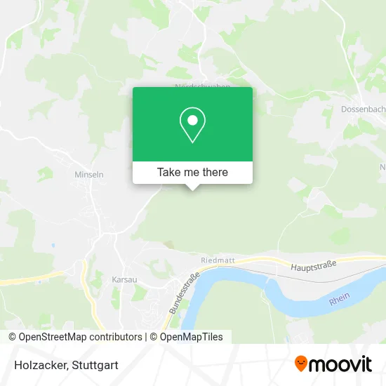 Holzacker map