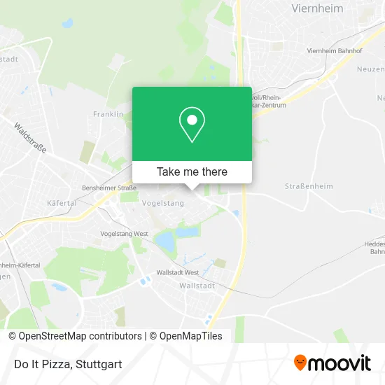 Do It Pizza map