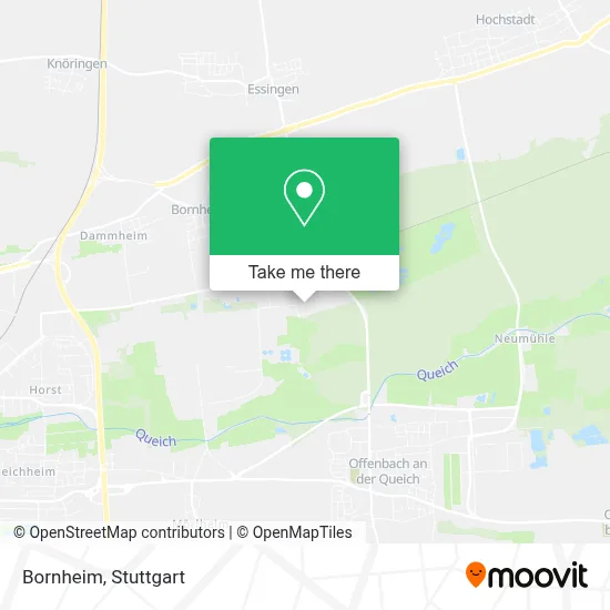 Bornheim map