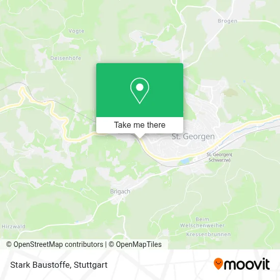 Stark Baustoffe map