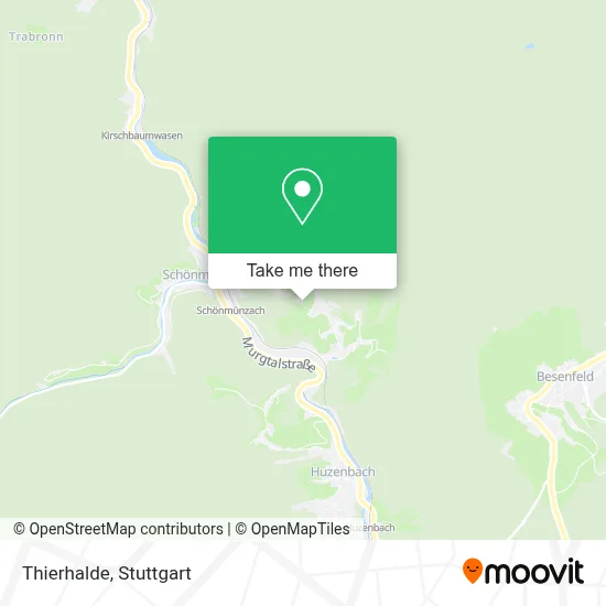 Thierhalde map