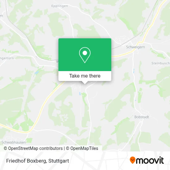 Friedhof Boxberg map