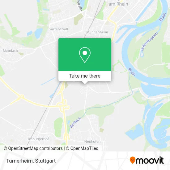Turnerheim map