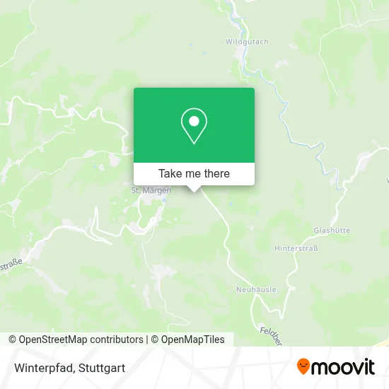 Winterpfad map