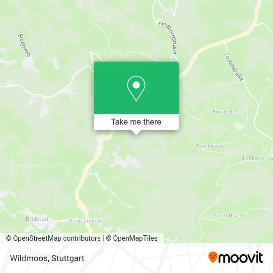 Wildmoos map