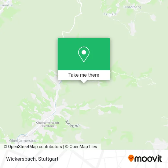 Wickersbach map